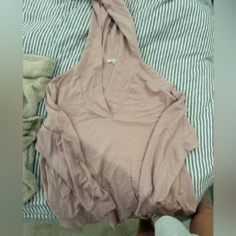 Z Supply Dusty Pink Hoodie
